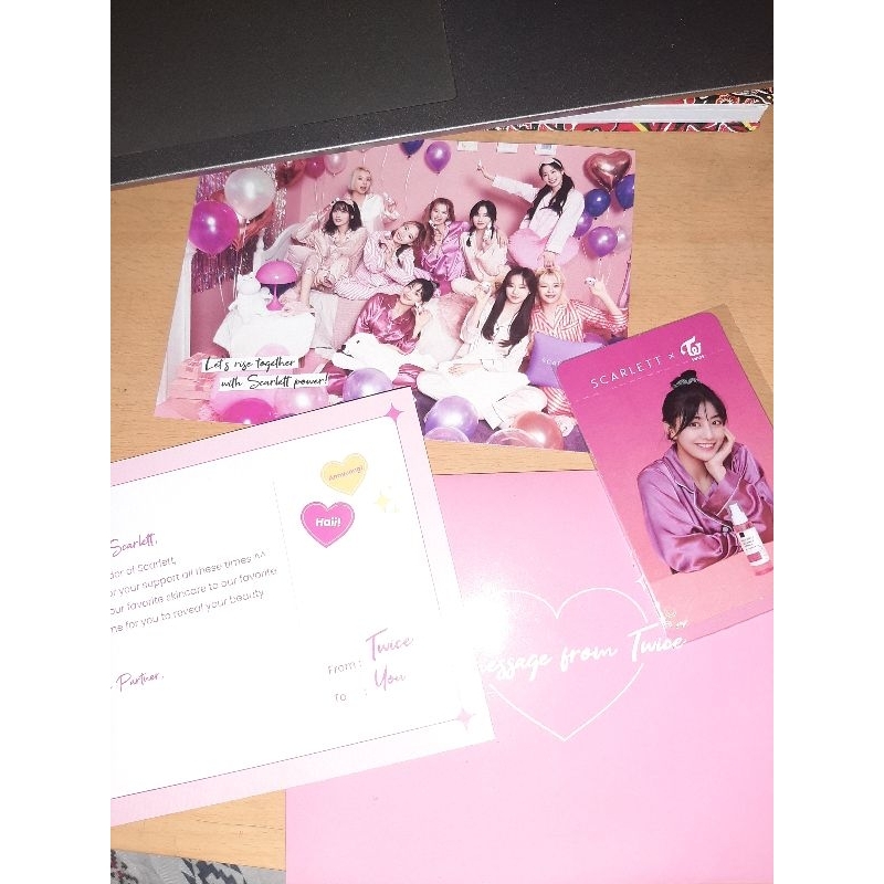 PHOTOCARD SCARLETT X JIHYO TWICE