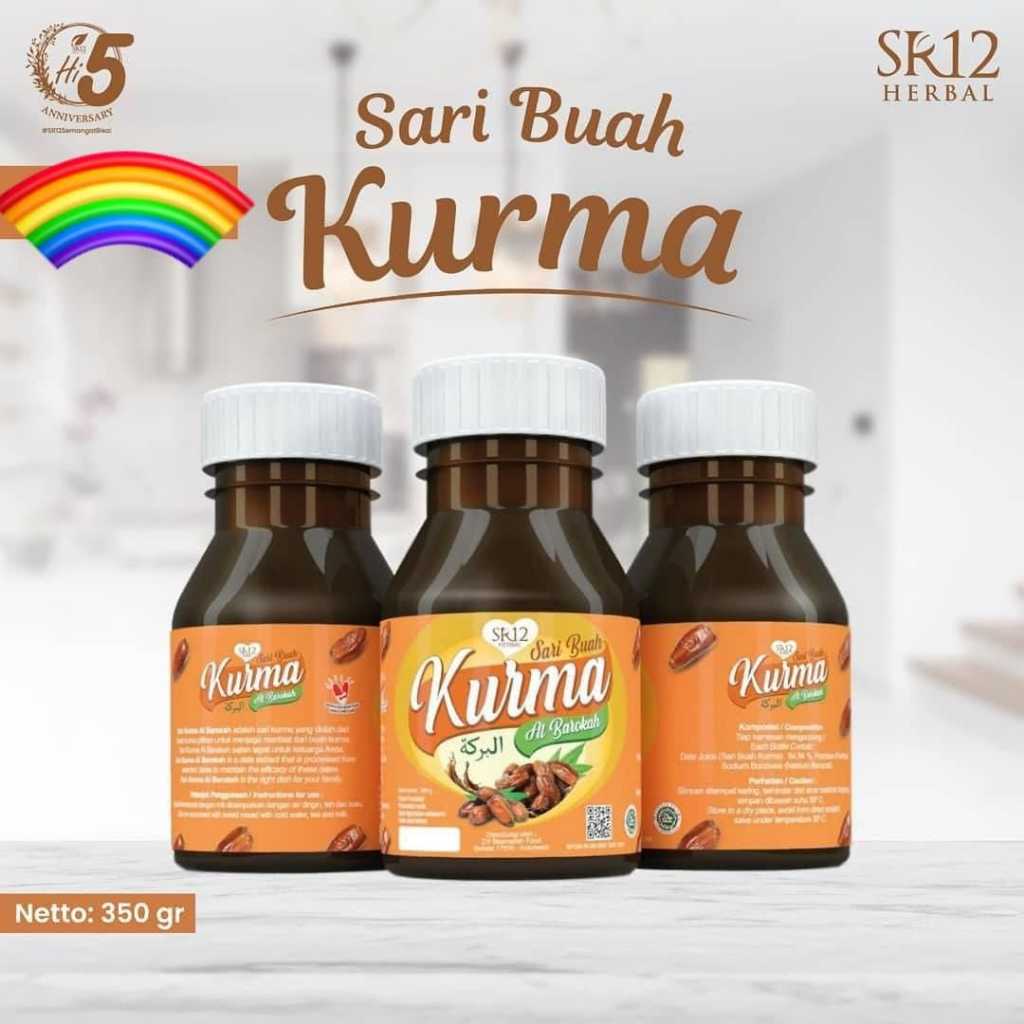 

SARI KURMA SR12 HERBAL KUALITAS PREMIUM TANPA GULA