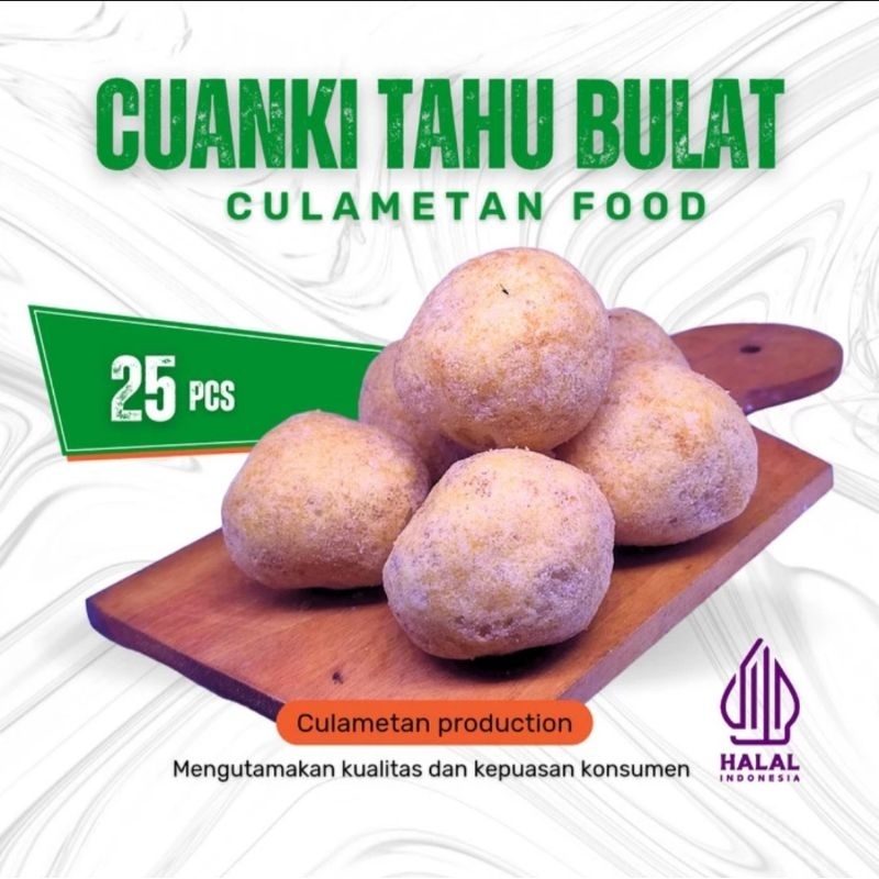 

Cuanki Tahu Bulat/ sohu isi 25 pcs topping seblak dan baso aci