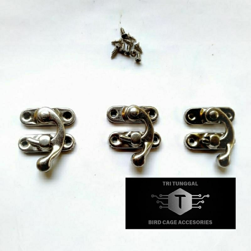 klem universal+baut klem tebok sangkar burung aksesoris sangkar kandang burung