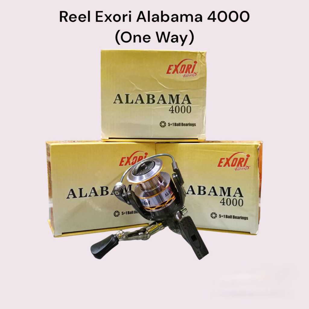Reel Pancing/Kerekan Pancing Exori Alabama One Way 4000/6000