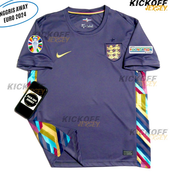 KODE Q55O JERSEY ENGLAND AWAY EURO GRADE ORI 224 225