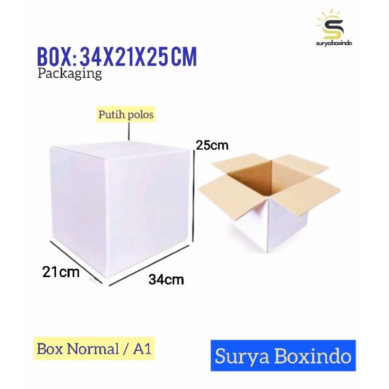 

Box 34x21x25 cm{Karima 2}/Kardus/Box Normal/hampers/Karton/Paking