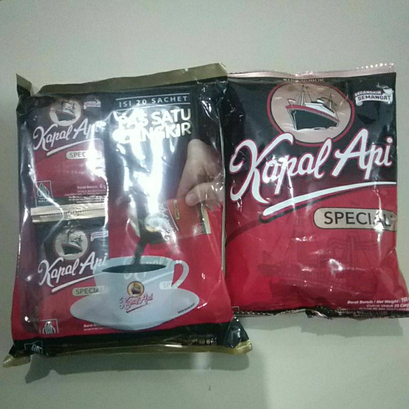 

Kapal Api Special Merah 120gr, 150gr, 380gr