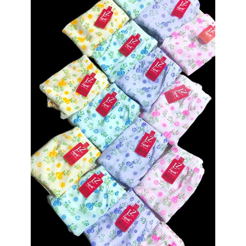 (12 PCS)GROSIR 12 PCS CELANA DALAM IBU IBU MOTIF BUNGA LUSINAN/ CD WANITA LUSINAN MURAH/ GROSIR CD