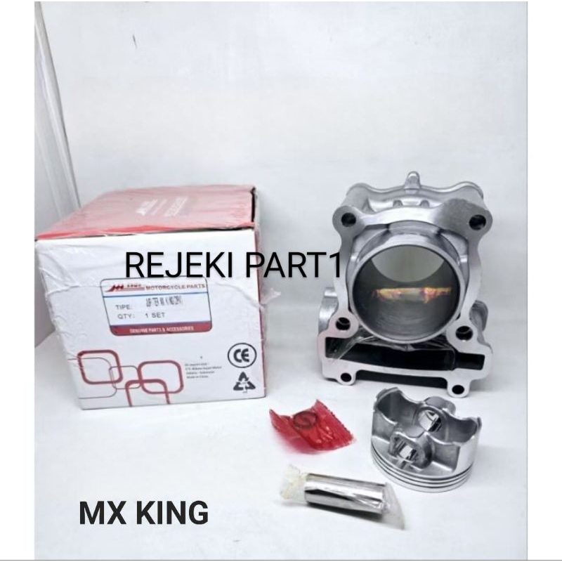 CYLINDER BLOCK BLOK MX KING / MX KING 150 KOMPLIT BLOCK BLOK SEHER KOMPLIT RING PISTON PEN PISTON SE