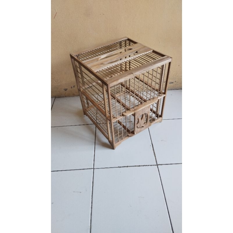 Dongdang merpati / sangkarmerpati / kandang merpati / dongdang 2 pintu / dongdang jati ukir