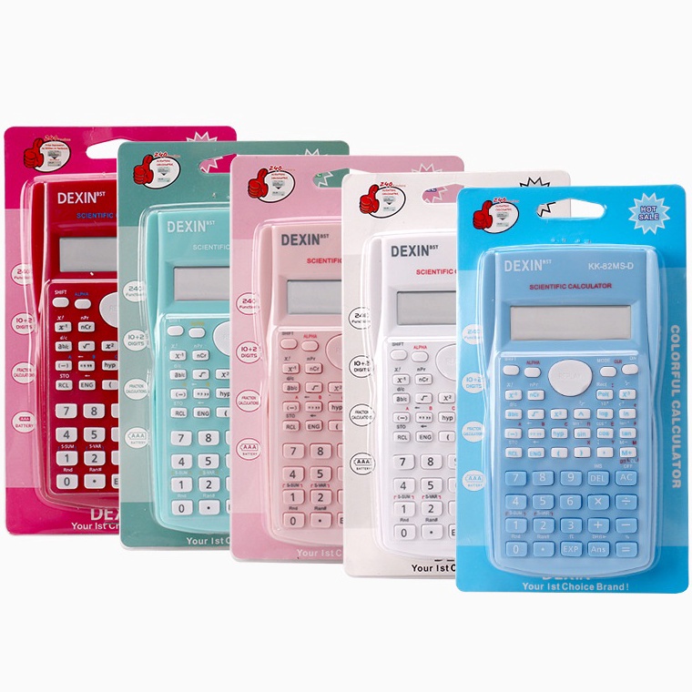 

KODE S95W KALKULATOR SCIENTIFIC FUNCTION KALKULATOR ILMIAH 12 DIGIT WARNA PASTEL BS