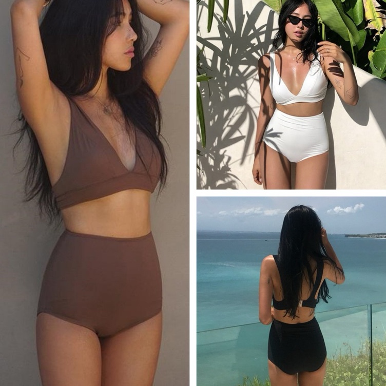 Super Istimewa  baju pantai sexy two piece baju bali import baju renang bikini wanita