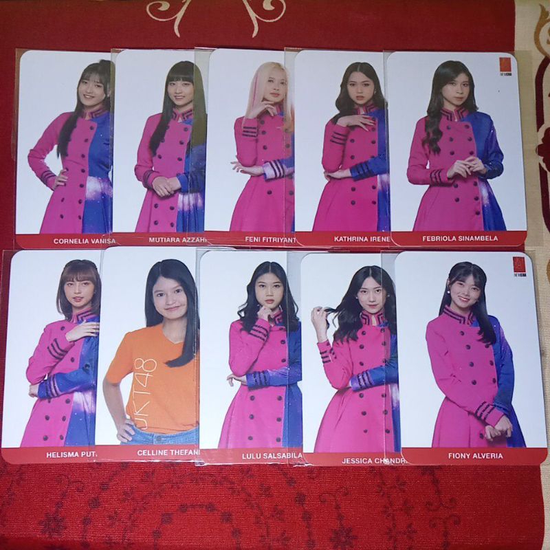 PHOTOCARD JKT48 NICE TO SEE YOU OFFICIAL