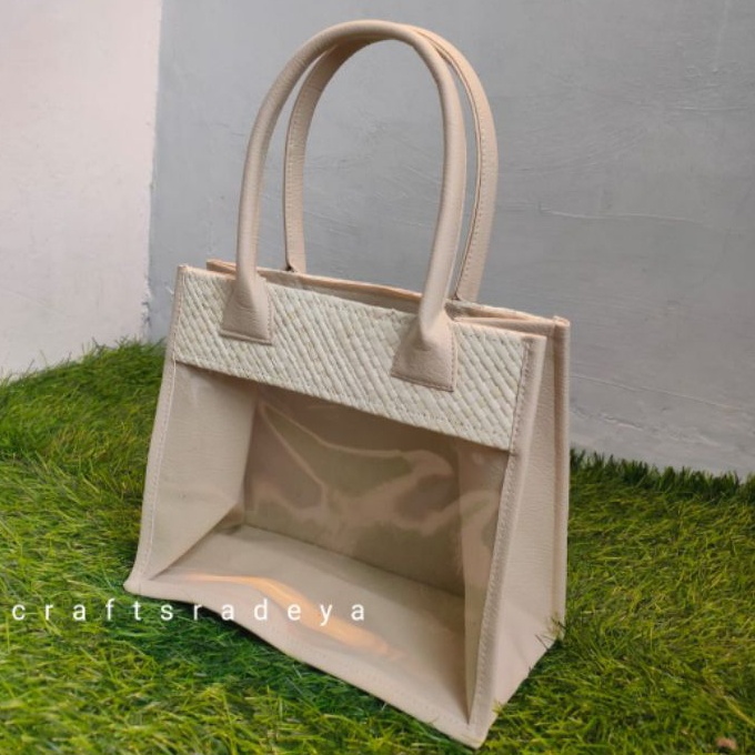 

FG2 Tas Mika Warna anyaman pandan tas hampers goodie bag gift imlek natal lebaran