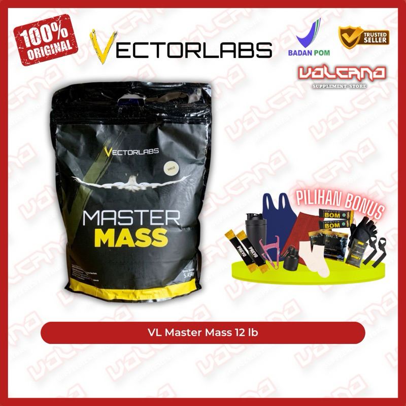 VL Master Mass 12 lb lbs VectorLabs Weight Gain Gainer bulking Vector Labs