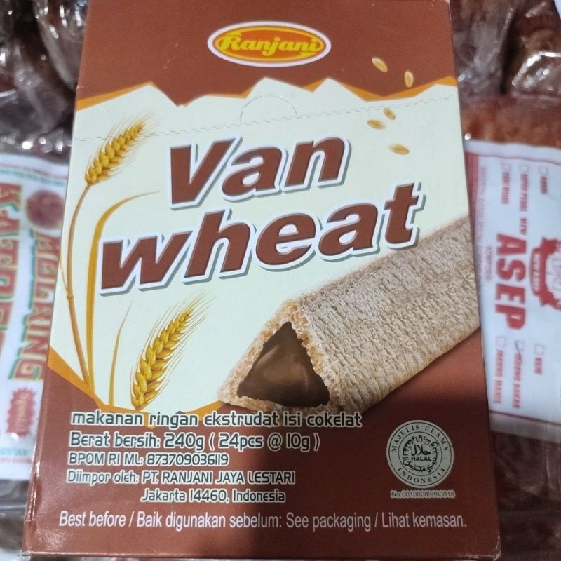 

Van Wheat Snack Rasa Cokelat 1 Box Isi 24pcs