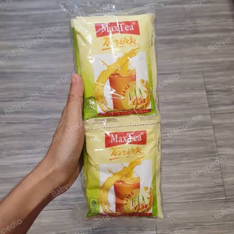 

MaxTea Tarikk Jahe renteng isi 10 sachet