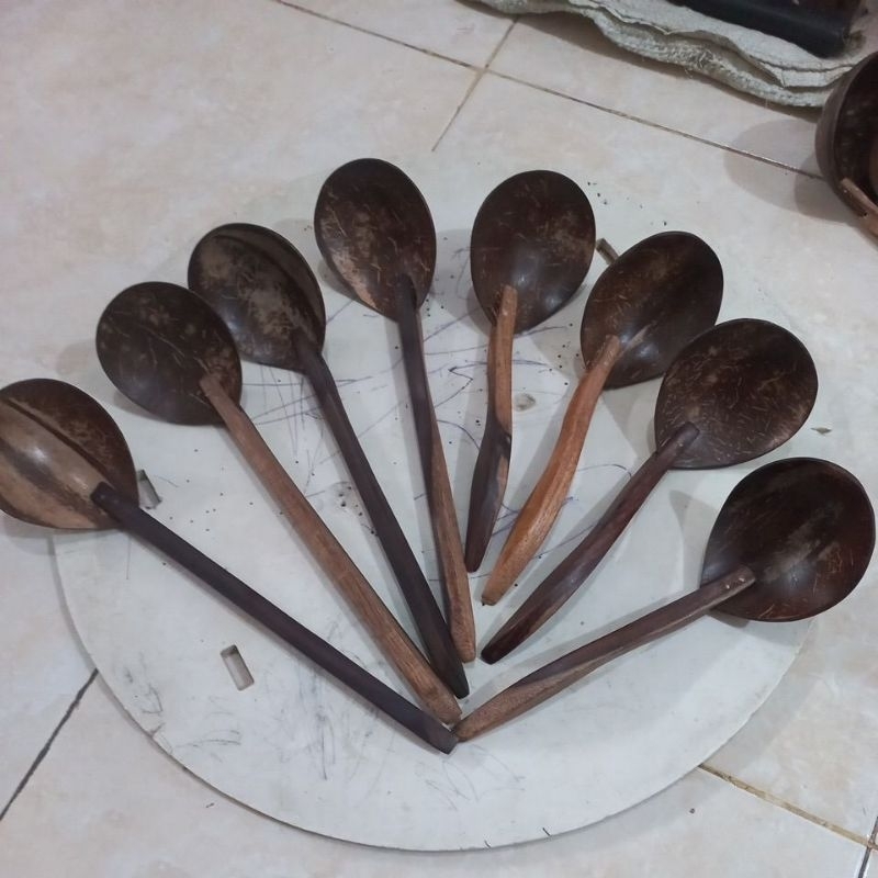 irus batok kelapa kecil | irus sayur | irus souvenir