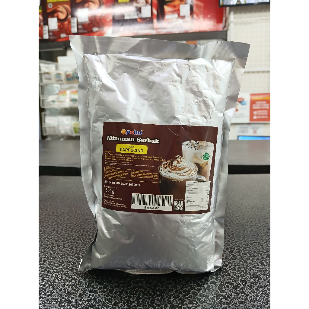 

POINT CAFE DRINKING MINUMAN 500GR INSTAN SIAP SEDUH