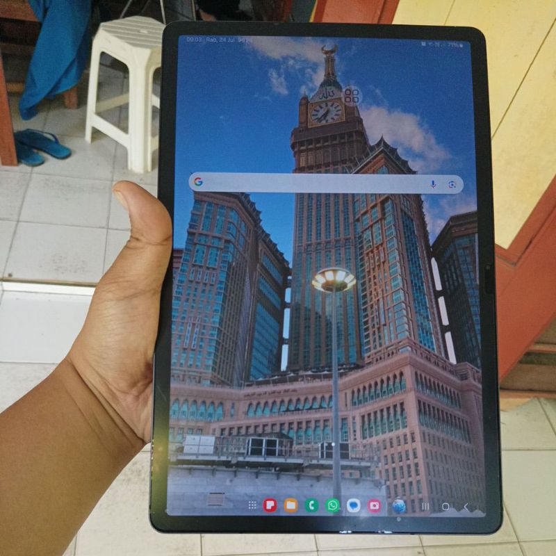 Samsung Galaxy Tab S7 FE 5G 12.4inch Ram 6gb internal 128gb second like new