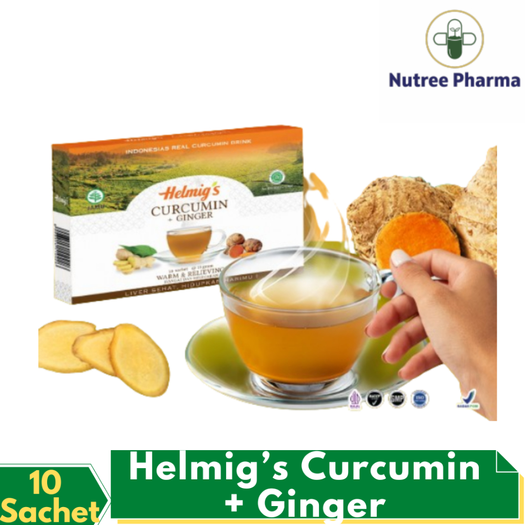 

Helmig's Curcumin Ginger 10 Sachet | Minuman Kesehatan