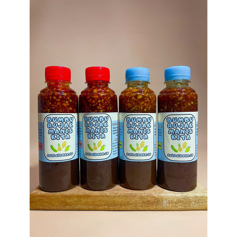 

BUMBU RUJAK MANIS KITA Rasa Pedas dan Sedang 300gr