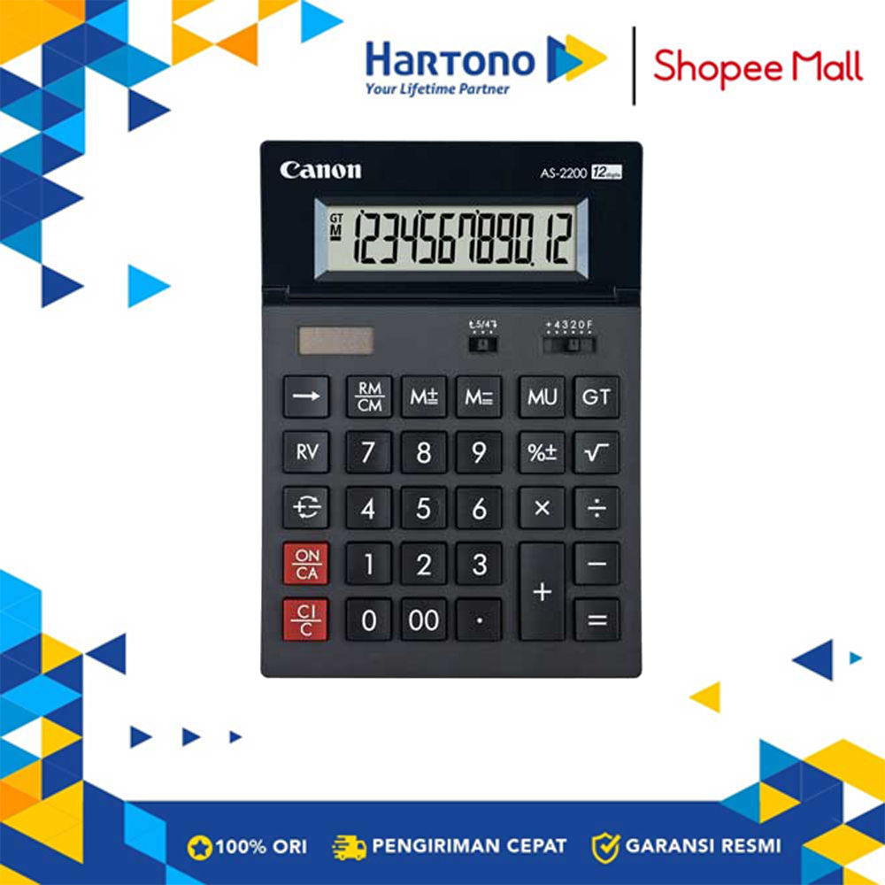 

Canon Desk Calculator AS-2200R