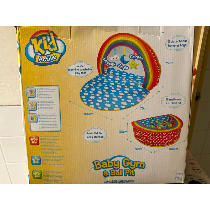 Baby Gym & Ball Pitt