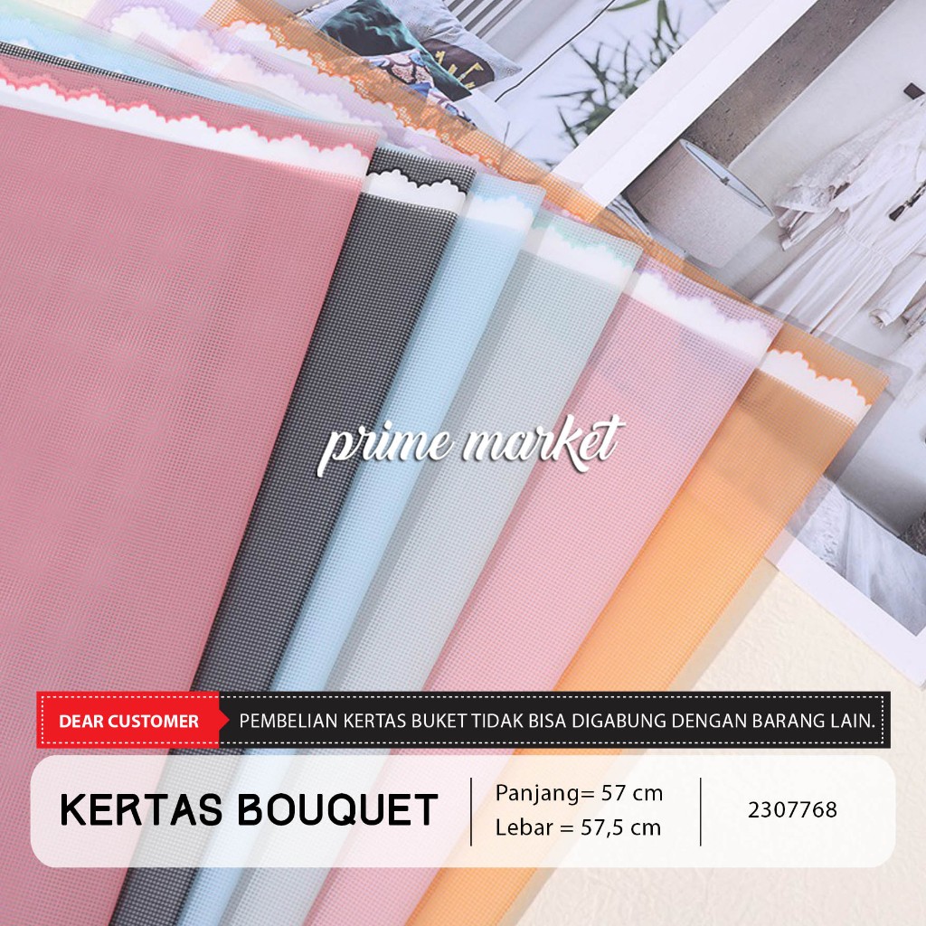 

Kertas Buket Bunga Kertas Cellophane Buket Kertas Bunga Paper Flower Wrapping (2307768)