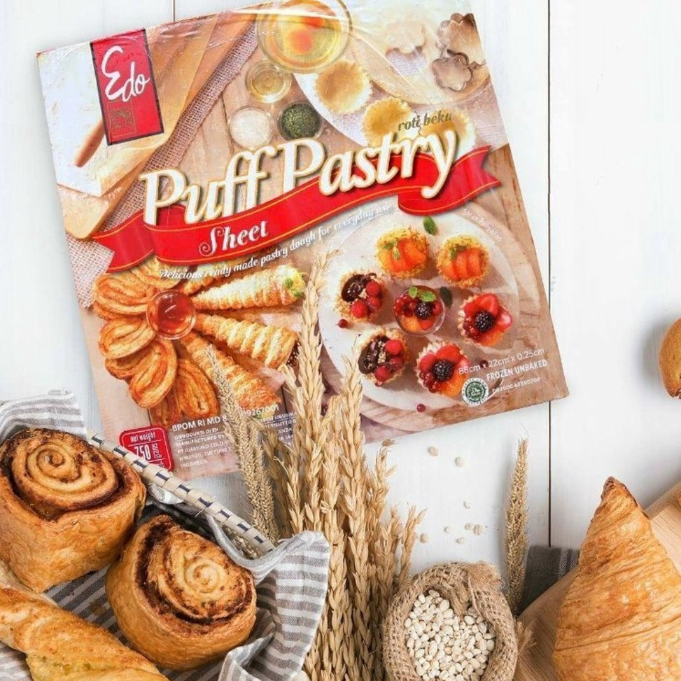 

NOB Edo Puff Pastry 750 Gram Kulit Zuppa