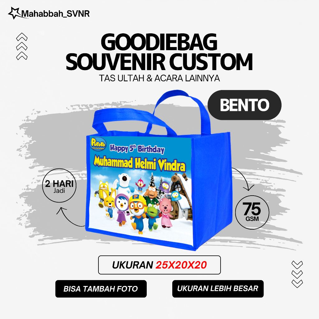 

Goodie Bag STUMBLE GUYS UKURAN BENTO