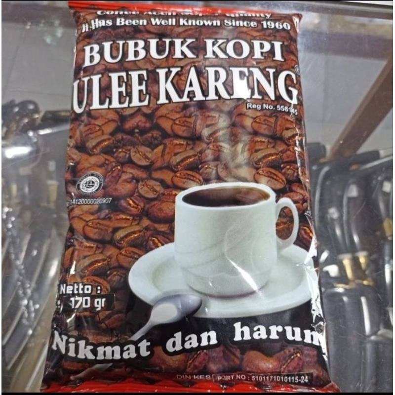 

Kopi Bubuk Ulee Kareng Robusta 170gr || Kopi Asli Khas Aceh