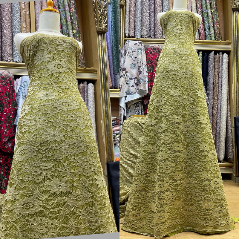 Kain brukat glitter/seragam lace bridesmaids murah mewah/bahan brukat kebaya pesta wisuda/