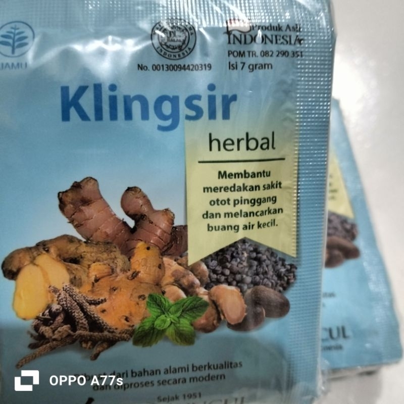 

jamu klingsir sido muncul isi 10sachet