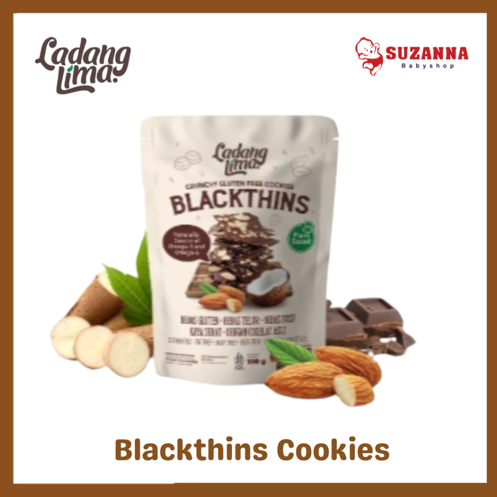 

Ladang Lima Blackthins Cookies - Kue Kering