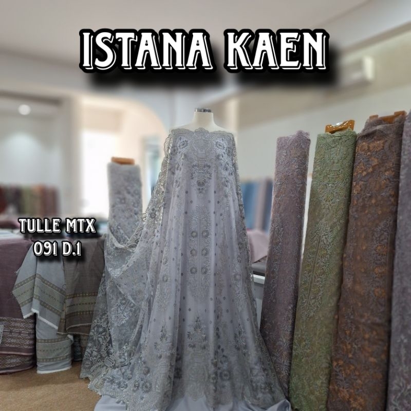 Tulle Bordir Etnic | Tulle Bordir | Tulle Etnik -ISTANAKAEN