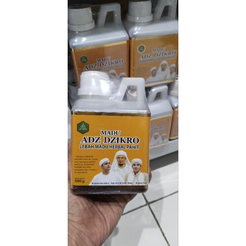 

madu adz dzikro lebah madu herbal pahit 500g