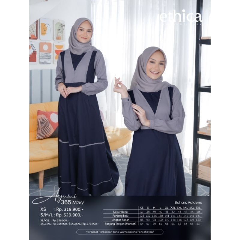 AYUMI 365 NAVY ORI ETHICA