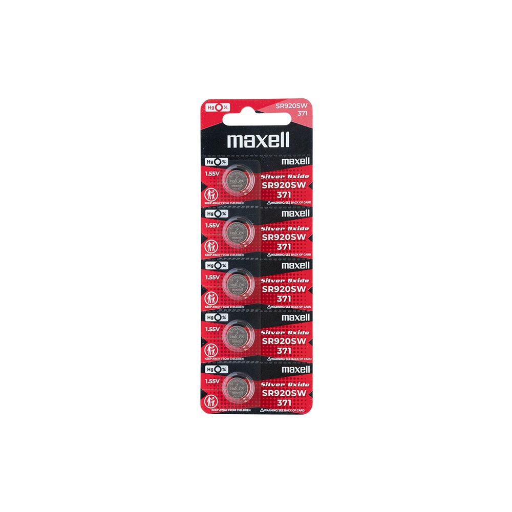 Baterai Maxell SR920SW / 371 / SR 920 SW Original Baterai Kancing Batre Battery Micro Jam Tangan