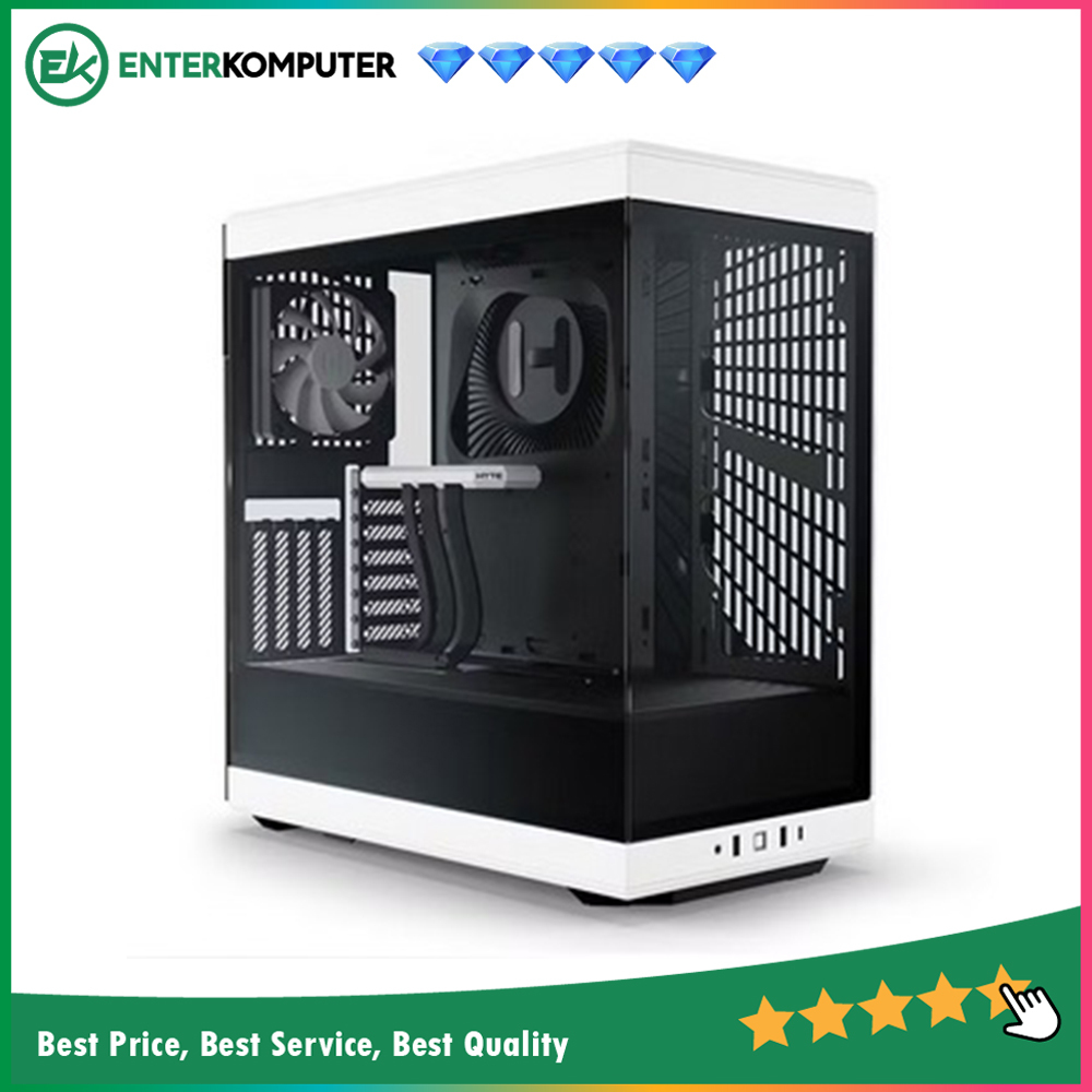 Hyte Y40 Panda - S-Tier Aesthetic ATX Case