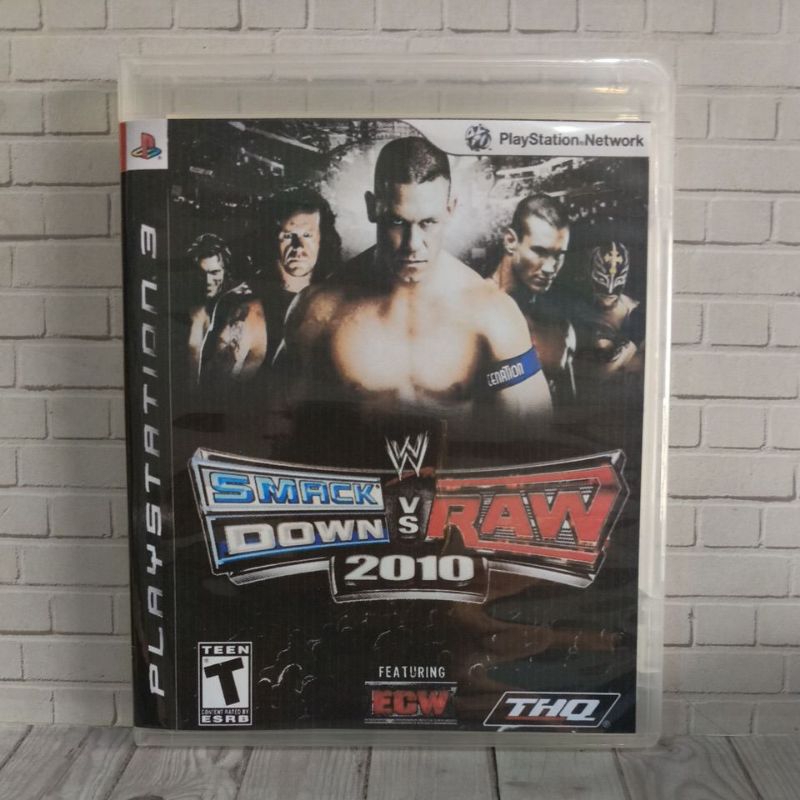 BD CD KASET ORIGINAL PS3 Smackdown VS Raw 2010 Usa Bahasa Inggris