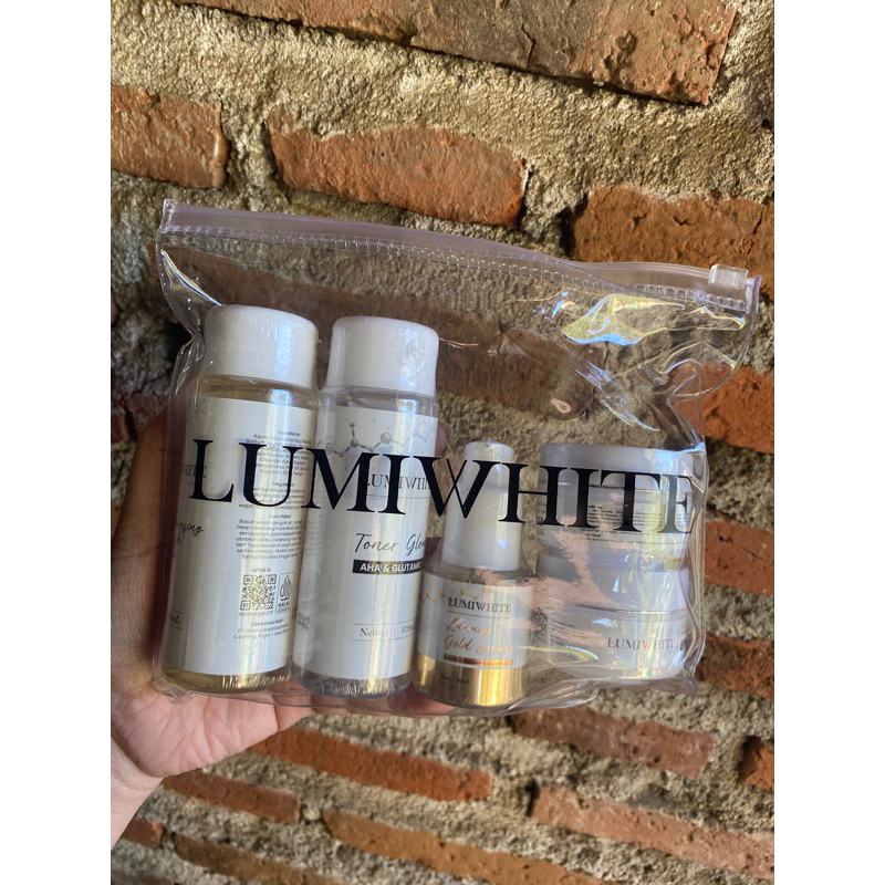 LUMIWHITE SKINCARE RETINOL BPOM Paket Brightening Lengkap