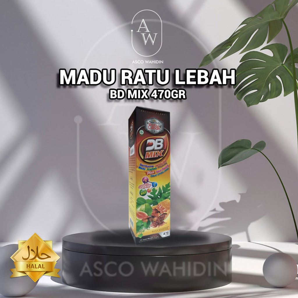 

Madu Ratu Lebah DB Mix 470GR - Meningkatkan HB dan Trombosit