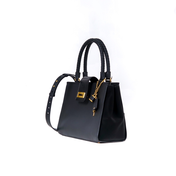 Tas TUMI LOCK GOLD BLACK TOTE BAG 100% ORIGINAL