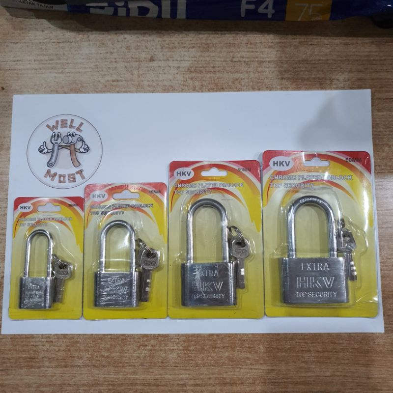 [HKV] GEMBOK PANJANG HKV 30MM 40MM 50MM 60MM