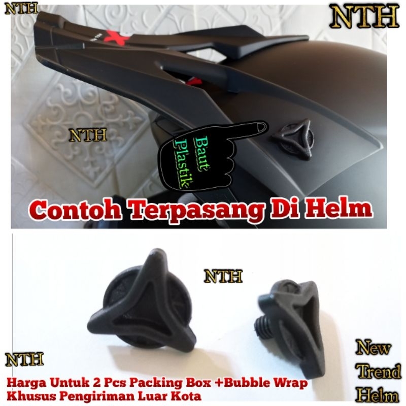 Baut Pet Helm JPX Fox 1 JPX Cross Original