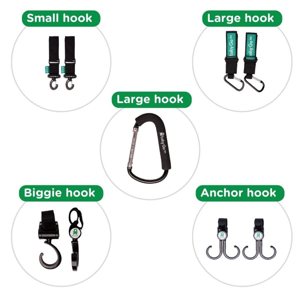 Giggles - Hooks | BabyGO Inc | pengait aksesoris & perlengkapan travelling stroller