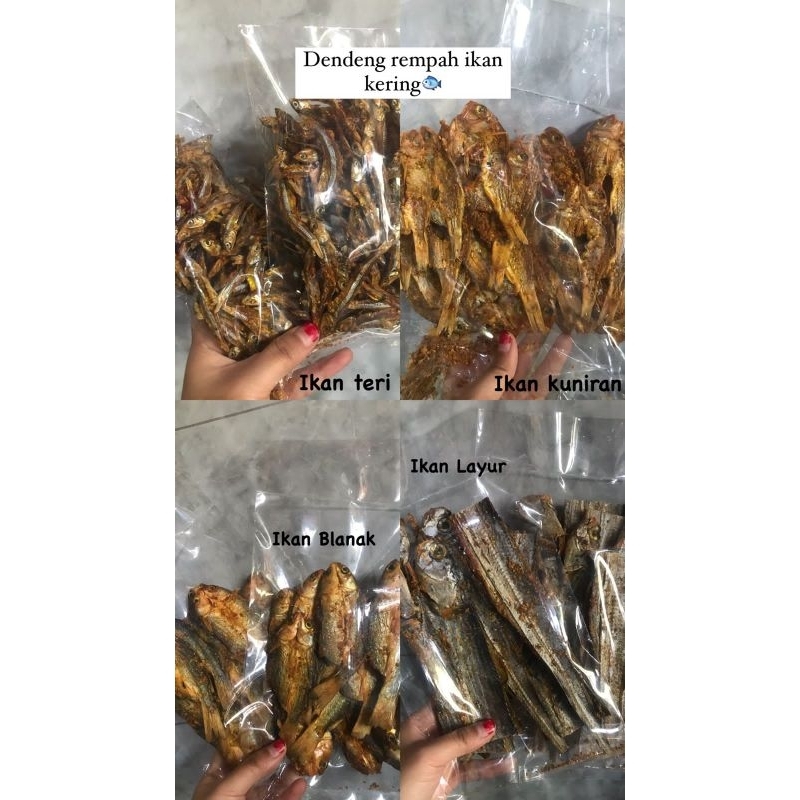 

Dendeng Ikan Laut Kering kemasan 100 gram