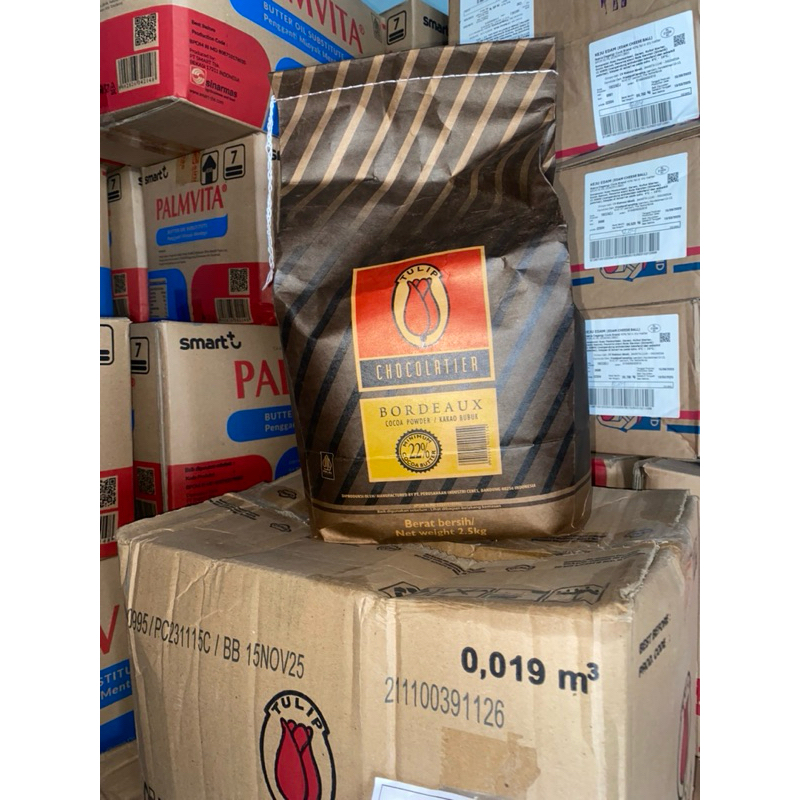 

COKLAT BUBUK TULIP BORDEAUX @ 2.5 Kg | COKLAT TULIP BUBUK