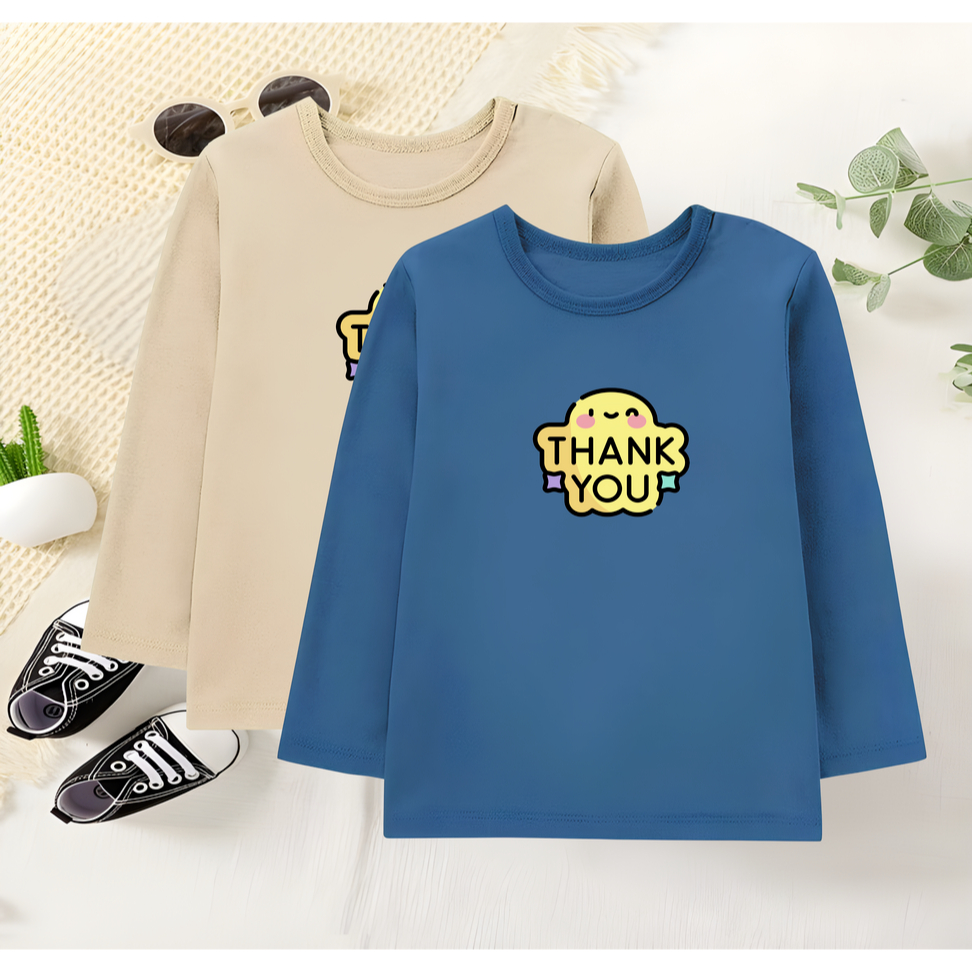 Baju Kaos Anak Perempuan Lengan Panjang Usia 1-12 Tahun Kaos Anak Perempuan kekinian Atasan Kaos Ana