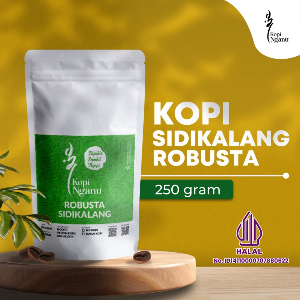 

Kopi Robusta Sidikalang 250 Gram Original Fresh Roasted Kopi Medan