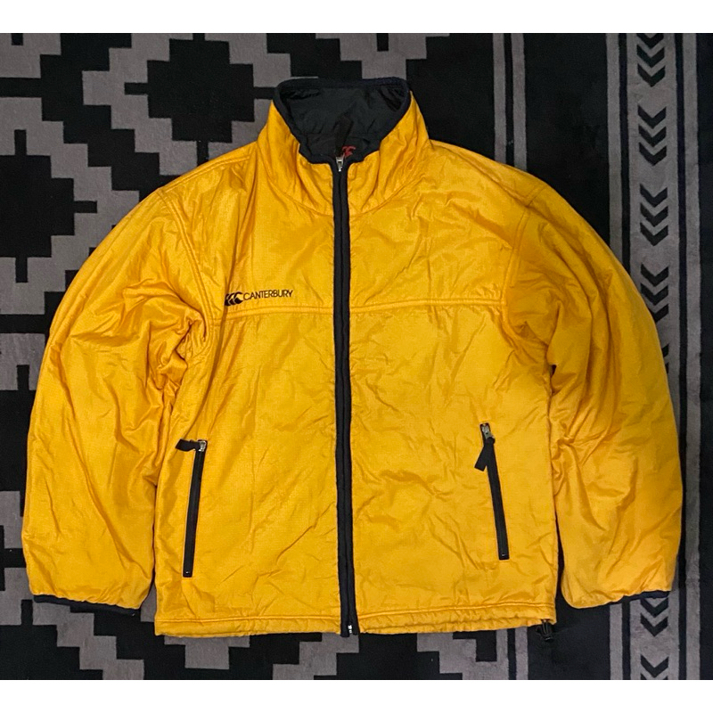 CANTERBURY - Jacket Vintage Quarter Zip Block Jaket Outdoor Pria