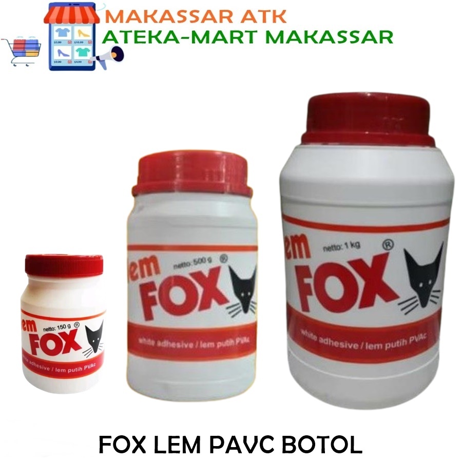 

[1PCS] FOX LEM PUTIH PAVC 150GR 500GR 1KG